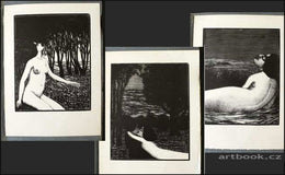 KOBLIHA; FRANTIŠEK: ŽENA - 1911. 3 dřevoryty.