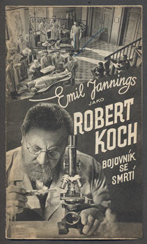ROBERT KOCH BOJOVNÍK SE SMRTÍ. - Filmový program 1939.