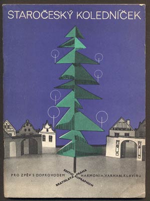 STAROČESKÝ KOLEDNÍČEK. - 1969.  /písničky/noty/koledy/