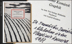KOMÁREK, VLADIMÍR: GRAPHIK. 24 zum Teil farbige Bildtafeln.