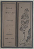 IBSEN, HENRIK: KOMEDIE LÁSKY. - 1928.