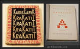 ČAPEK; KAREL: KRAKATIT. - 1924.  2. vyd.
