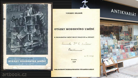 KRAMÁŘ, VINCENC: OTÁZKY MODERNÍHO UMĚNÍ. - 1958.