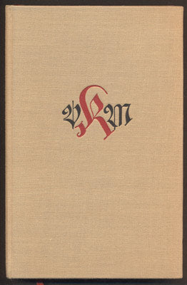 NOVOTNÝ, JAN: VÁCLAV MATĚJ KRAMERIUS. - 1956.