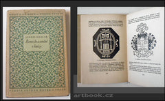 KRECAR, JARMIL: ŘEMESLO A UMĚNÍ V KNIZE.  - 1927.