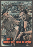 DIE BRÜCKE AM KWAI (Most přes řeku Kwai). - 1958. Neues Filmprogramm.