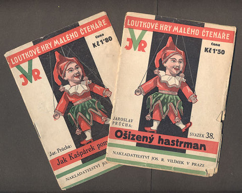 PRŮCHA, JAROSLAV: OŠIZENÝ HASTRMAN. - 1933. /loutkové divadlo/