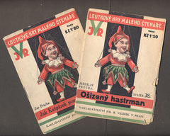 PRŮCHA, JAROSLAV: OŠIZENÝ HASTRMAN. - 1933. /loutkové divadlo/