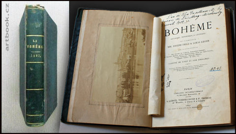 La Boheme historique, pittoresque & littéraire / sous la direction [et introduction] de Joseph Fricz & Louis Leger, illustré de vingt et une gravures d’apres Barvicius ... - 1867.