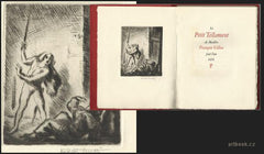 Villon - Le Petit Testament de Maistre François Villon fait l'an 1456. / V. Stretti, K. Dyrynk. - 1926.