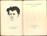 LAUTRÉAMONT, COMTE DE. (ISIDORE DUCASSE).  Maldororovy zpěvy. Poesie. - 1929.