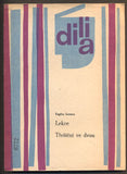 IONESCO, EUGÉNE: LEKCE. TŘEŠTĚNÍ VE DVOU. - 1965.