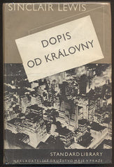 LEWIS, SINCLAIR: DOPIS OD KRÁLOVNY A JINÉ POVÍDKY. - 1938.