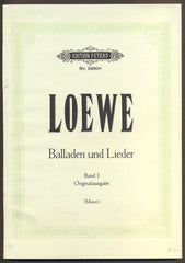LOEWE, CARL: BALLADEN UND LIEDER.