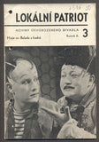 Voskovec a Werich - LOKÁLNÍ PATRIOT. - 1936; roč. II. číslo 3. Noviny Osvobozeného divadla.
