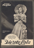 Marlene Dietrich, Alfred Hitchcock - DIE ROTE LOLA (Hrůza na jevišti). - 1950. Illustrierte Film-Bühne.