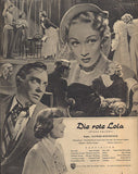 Marlene Dietrich, Alfred Hitchcock - DIE ROTE LOLA (Hrůza na jevišti). - 1950. Illustrierte Film-Bühne.