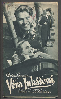 VĚRA LUKÁŠOVÁ. - Filmový program 1939.