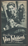 VĚRA LUKÁŠOVÁ. - Filmový program 1939.