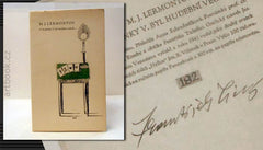 František Tichý - LERMONTOV; MICHAIL J.: U HRABĚNKY V. BYL HUDEBNÍ VEČÍREK... - 1941.