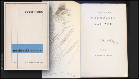HORA; JOSEF: MÁCHOVSKÉ VARIACE. - 1936.