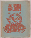 MAHEN, JIŘÍ: BALLADY. - 1908.