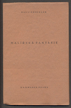 LIEBERMANN, MAX: MALÍŘSKÁ FANTASIE. - 1918.