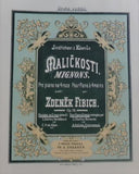 FIBICH, ZDENĚK: MALIČKOSTI. Č. 3.