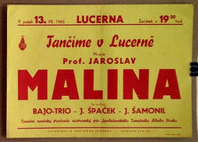 Tančíme v Lucerně - Orchestr Jaroslava Maliny / Bajo-trio / - 1945.