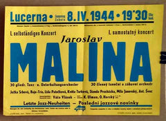 ORCHESTR JAROSLAVA MALINY. - 1944.