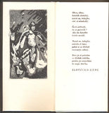 LUŽÍK, RUDOLF: BÁSEŇ ZE SBÍRKY MALOVANÉ KVÍTÍ. - 5 akvatint ANNA HORÁKOVÁ. 1987.
