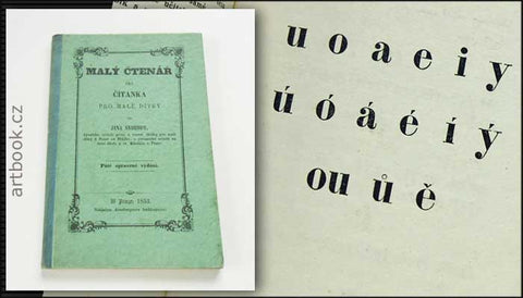 Malý čtenář, čili, Čítanka pro malé dítky od Jana Svobody. /Jan V. Svoboda/ - 1853.