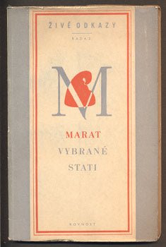 MARAT, JEAN PAUL: VYBRANÉ STATI. - 1952.