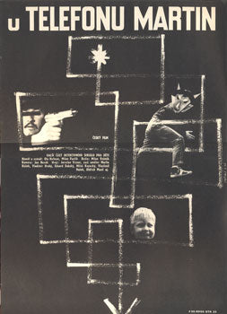 U TELEFONU MARTIN. - 1966. Filmový plakát.