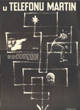 U TELEFONU MARTIN. - 1966. Filmový plakát.