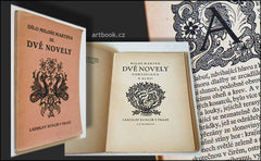 Braunerová - MARTEN, MILOŠ: DVĚ NOVELY.  - 1927.