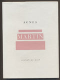 MARTIN, AGNES: NEZKALENÁ MYSL. - 2000. De arte.