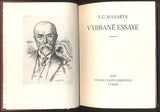 MASARYK, T. G.: VYBRANÉ ESSAYE.