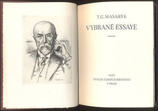 MASARYK, T. G.: VYBRANÉ ESSAYE.