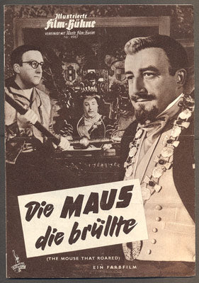 Peter Sellers - DIE MAUS DIE BRÜLLTE / Myš, která řvala. - 1959. Illustrierte Film-Bühne.