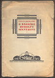 SEDLÁK, JAN V.: O BÁSNÍKU RUDOLFU MAYEROVI. - 1922.