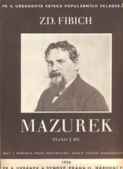 FIBICH, ZD.: MAZUREK. - 1936.