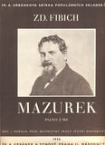 FIBICH, ZD.: MAZUREK. - 1936.