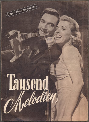 TAUSEND MELODIEN. - 1956. Unser Hausprogramm.
