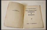 Čapek - MEREŽKOVSKIJ; D. S.: BOLŠEVICTVÍ; EVROPA A RUSKO.  (1921)