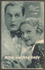 MILUJI VŠECHNY ŽENY. - Bio-program v obrazech 1935.