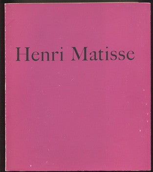 MATISSE, HENRI - Exposition Du Centenaire. - 1970.