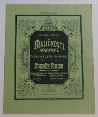 FIBICH, ZDENĚK: MALIČKOSTI. Č. 3.