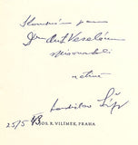ŠÍP, LADISLAV: MÍSA PŘÁTELSTVÍ. - 1943.