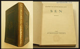 MONTHERLANT; HENRY DE: SEN. - 1927. Symposion, kožená vazba.